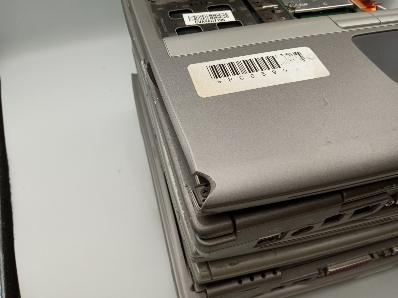 Lot of 6 – Dell D600 / 600m 14″ Laptops Intel Pentium CPU – PARTS / REPAIR -RR