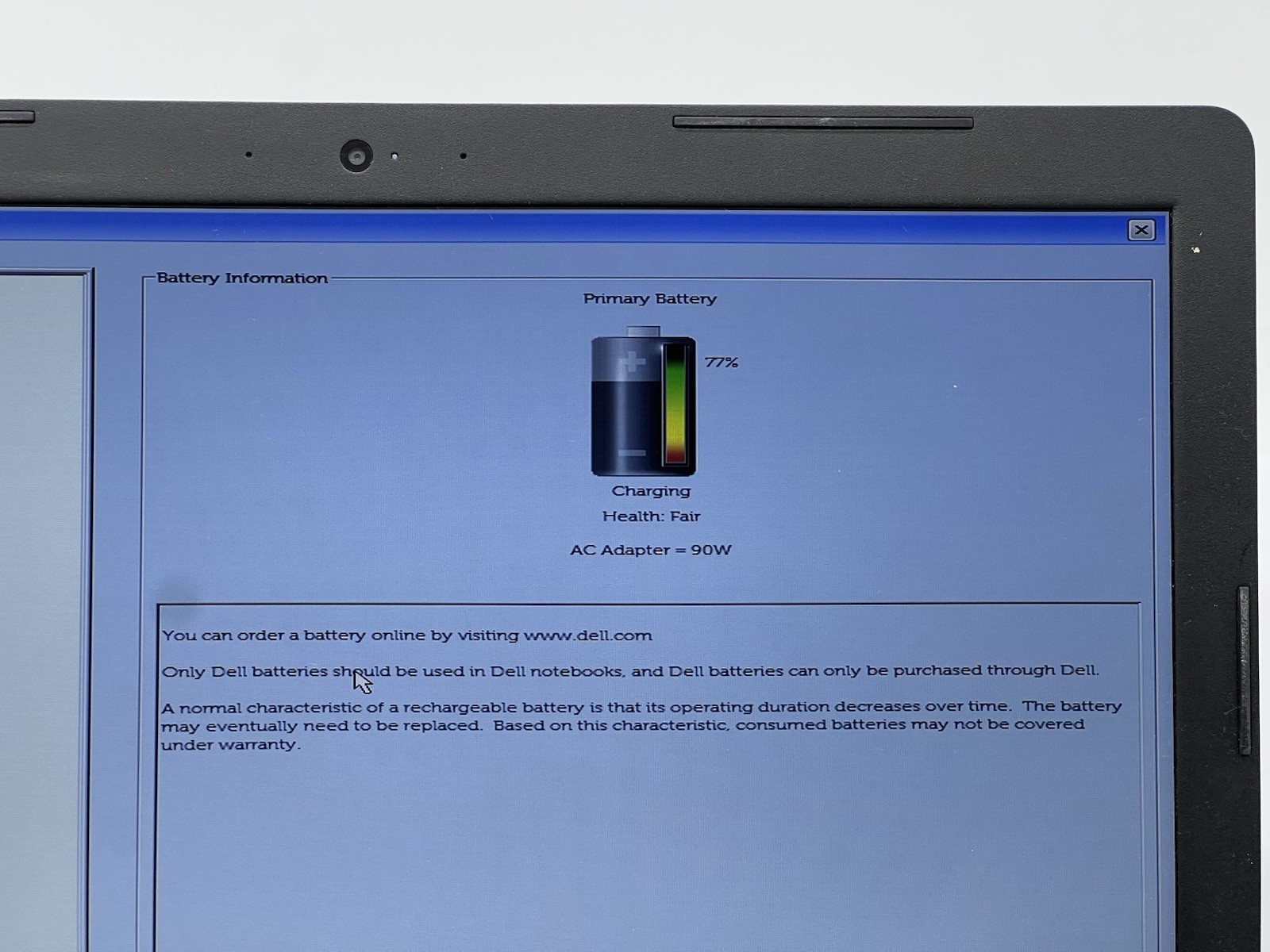 Dell Latitude 3590, i7-8550U CPU, @ 1.80GHz, 8GB RAM, 256GB SSD-No OS/Charger