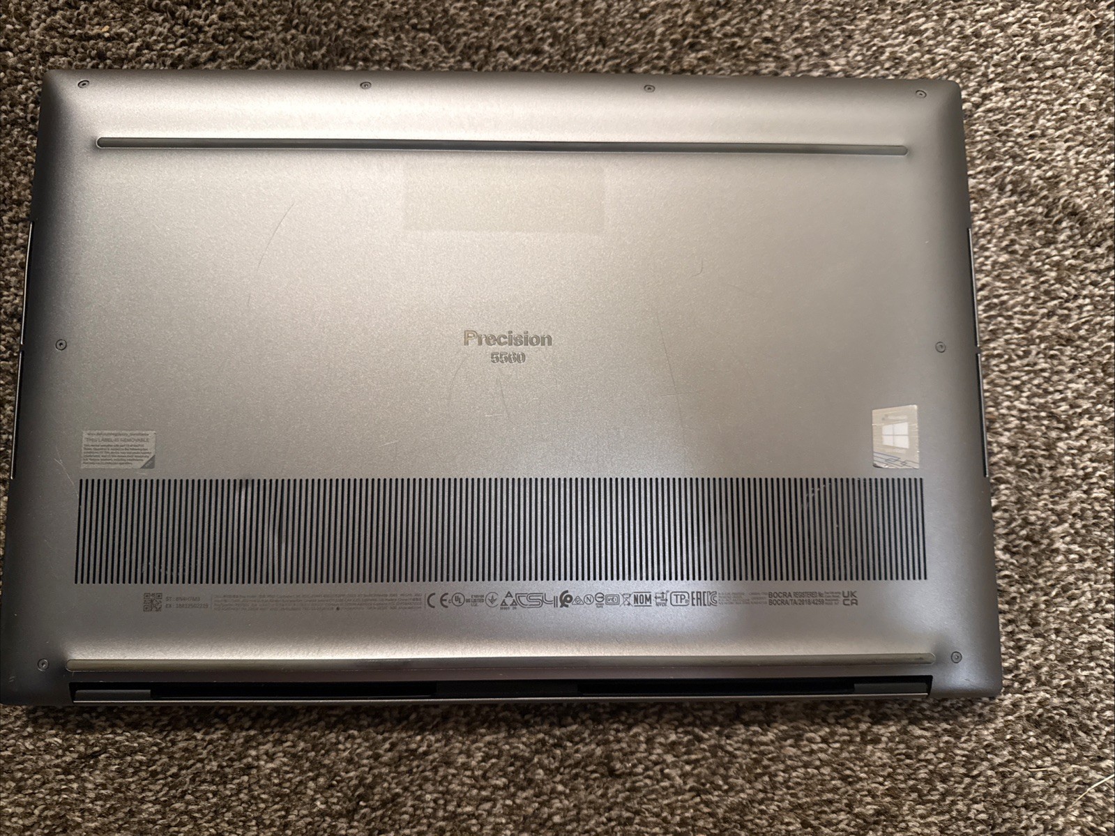 Dell Precision 5560 15.6” FHD+ Intel i7-11850H 32GB RAM 512GB SSD T1200 W11P