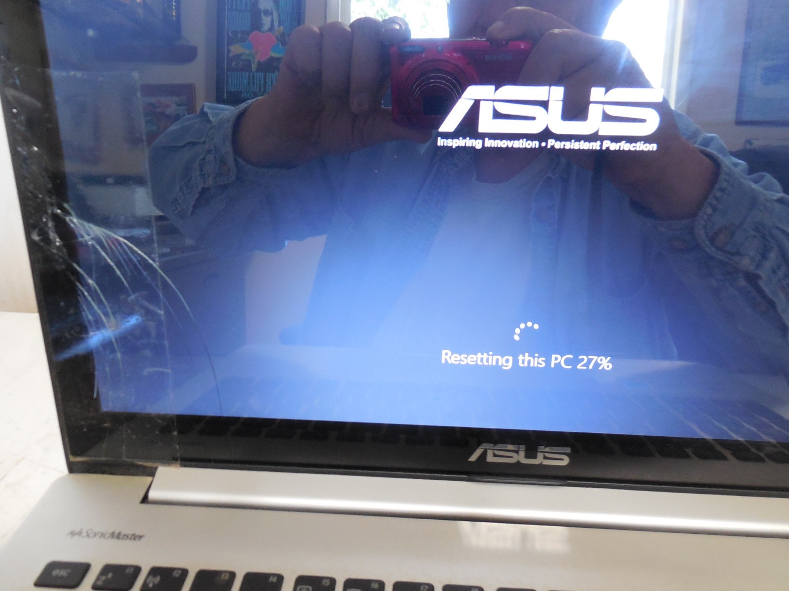 Asus VivoBook S500CA, Intel Core i5-3317U, 8 GB RAM, 256 GB HD, Win 10 Home