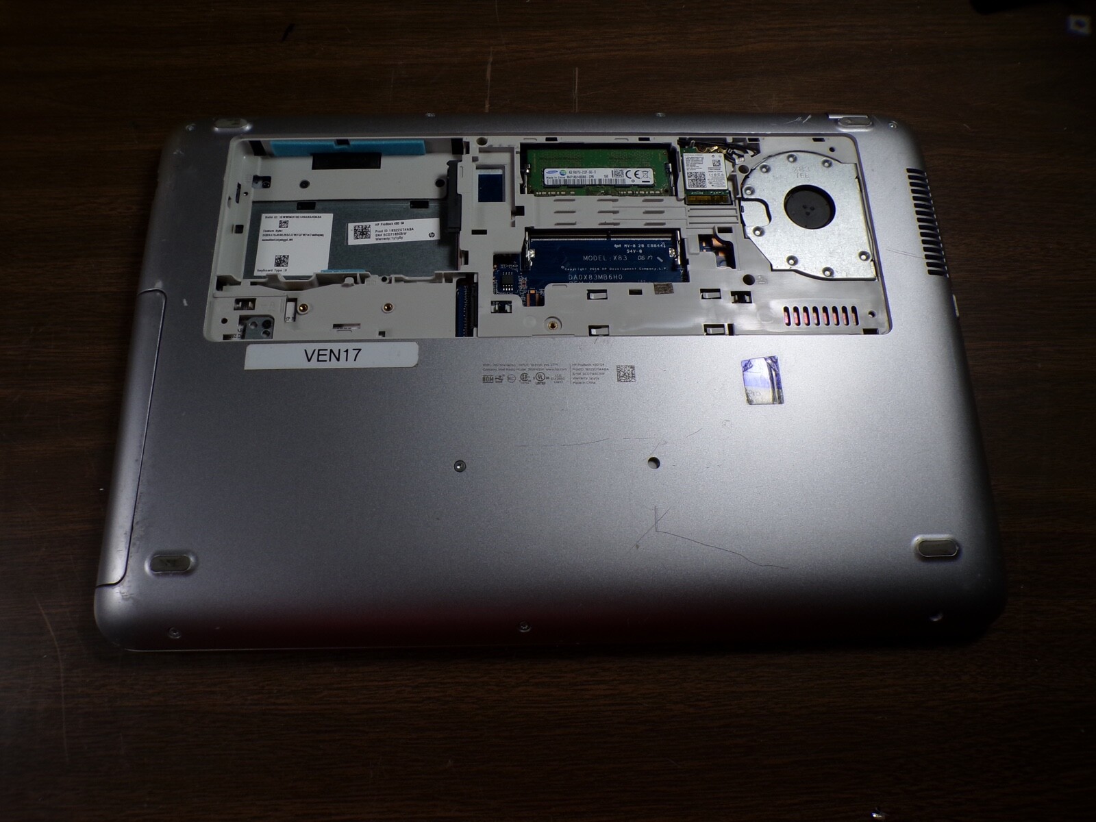 HP PROBOOK 450 G4 INTEL CORE i3-6006U 2.00GHZ 4GB RAM **BIOS L0CKED/ MISSING BAC