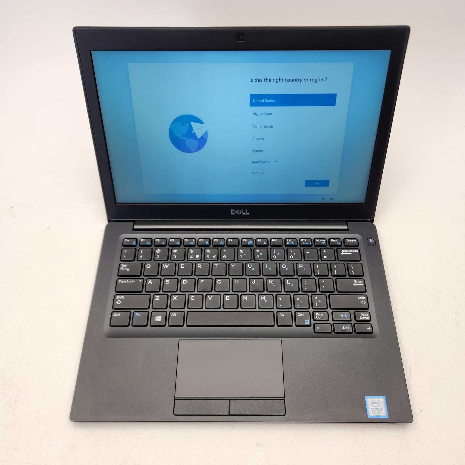 Dell Latitude 7290 12.5in Laptop i3 8th Gen 8GB 256GB SSD W11 – Good