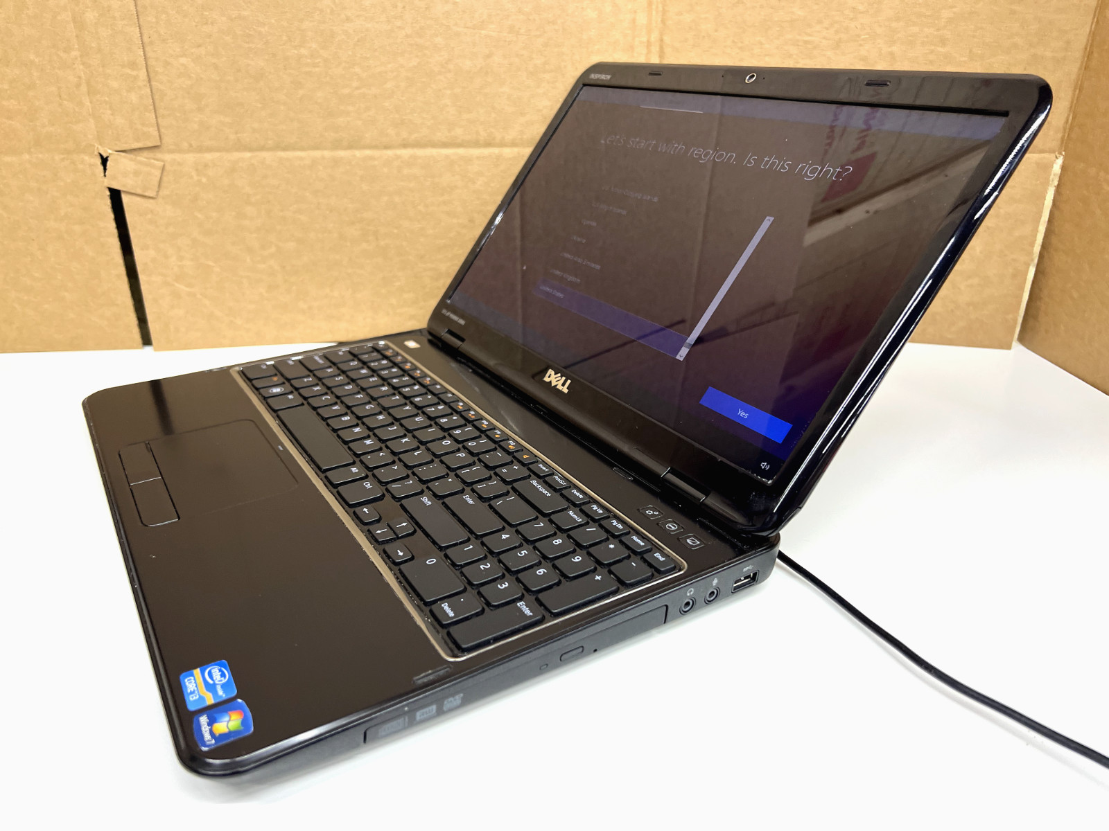 Dell N5110 P17F Intel Core i3 Laptop 4GB RAM 465GB HDD Windows 10 Installed