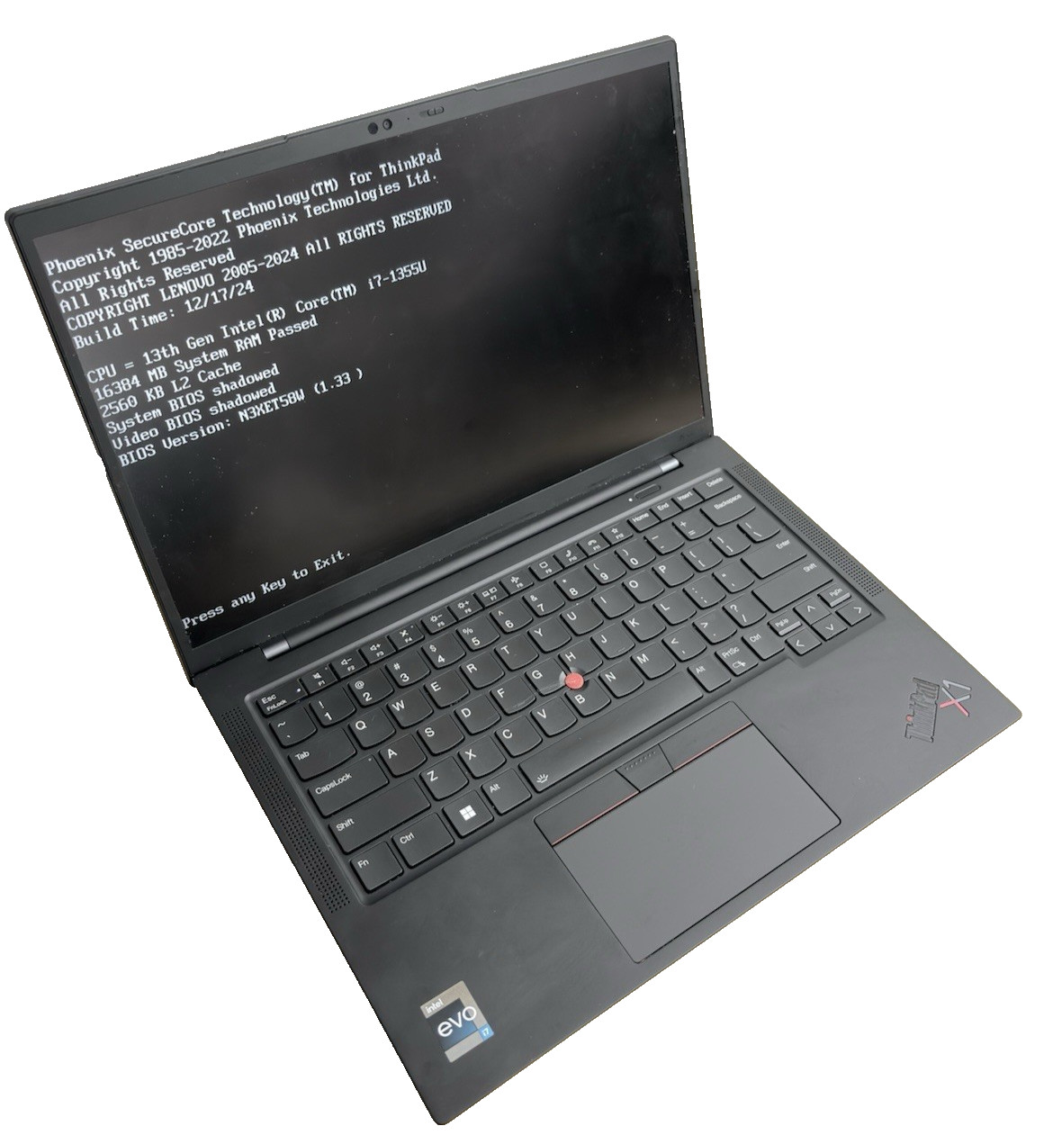 Lenovo ThinkPad X1 Carbon Gen 11 14″ i7-1355U 1.7GHz 16GB RAM NO SSD #7