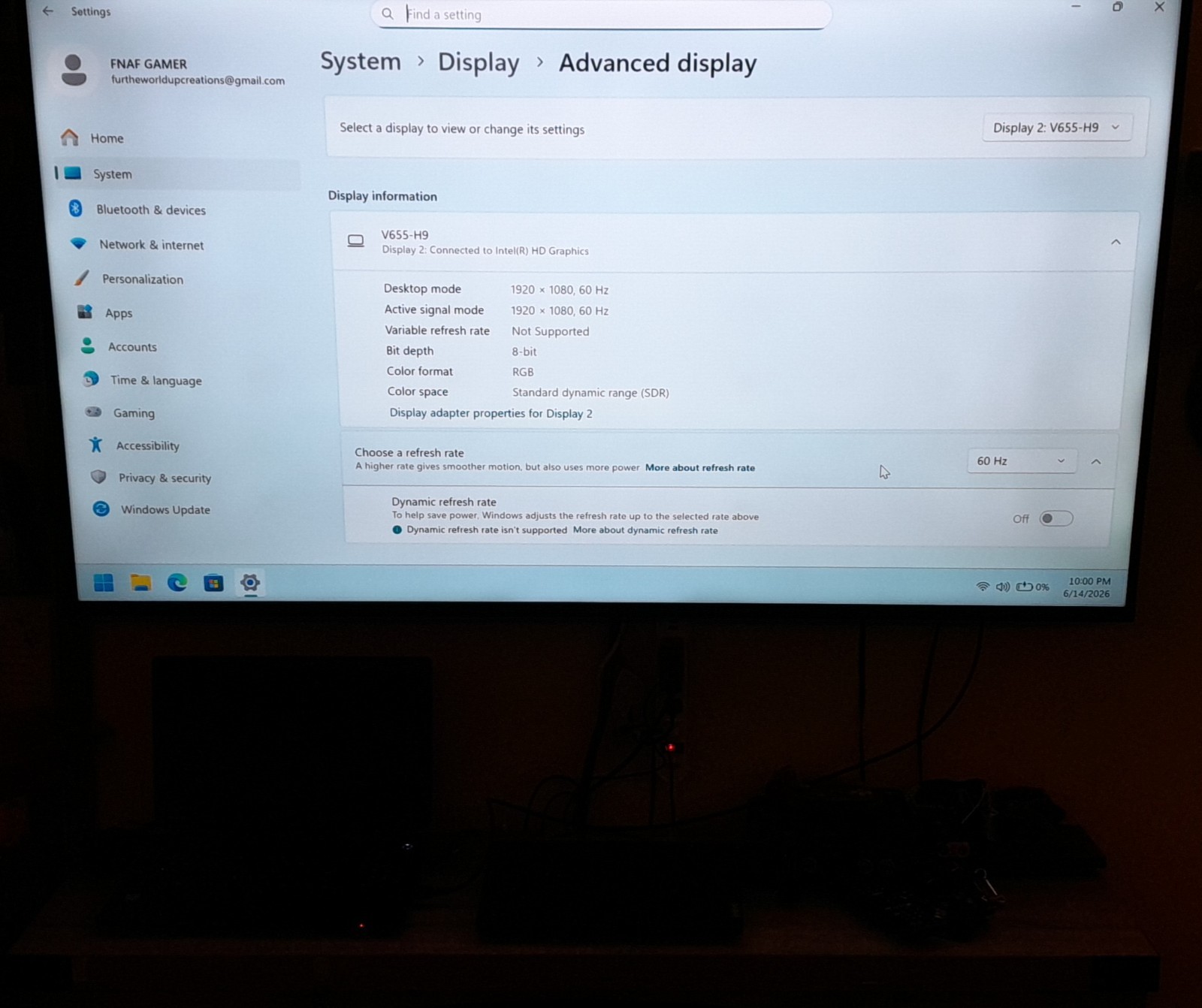 Toshiba Satellite Laptop C55-B5300 CPU 2.16Ghz RAM 4GB 320GB Win 11 Pro HDMI 2K