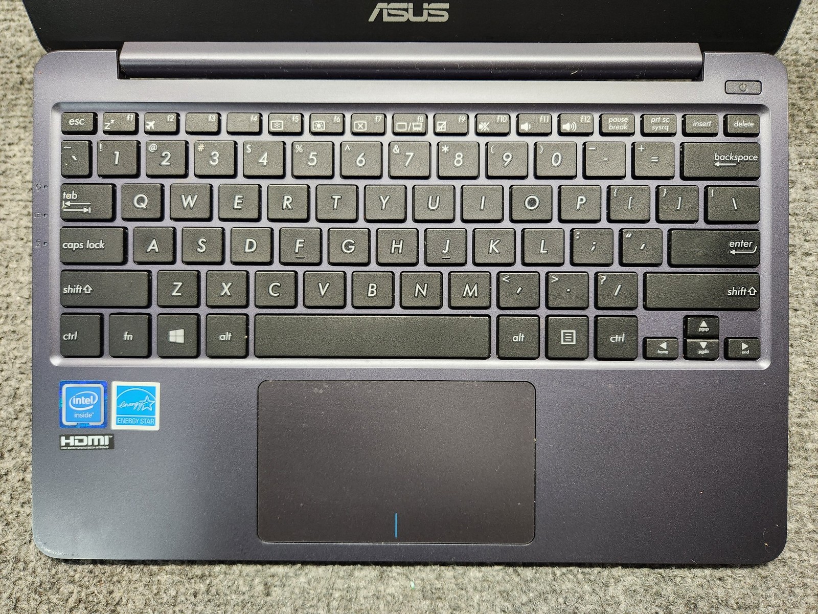 ASUS Notebook E203M 11.6″ Laptop Intel Celeron N4000 1.10GHz 2GB RAM 32GB SSD