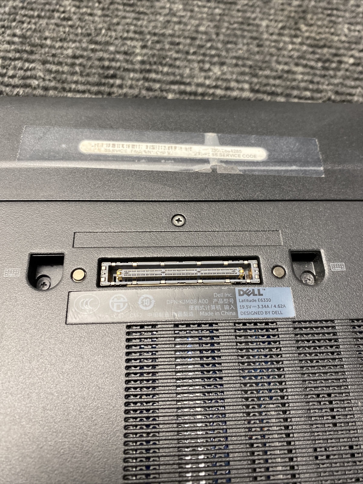Dell Latitude E6330 Laptop BOOTS Intel Core i7-3520M @ 2.90GHz 6GB RAM NO HDD