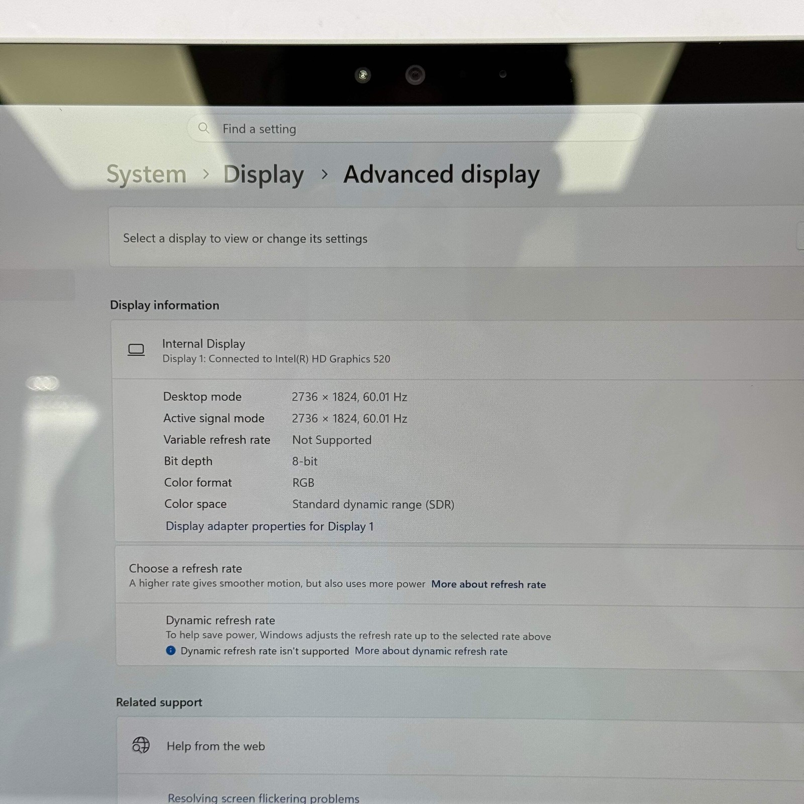 Microsoft Surface Pro 4 1724 12.3″ i5 2.5GHz 8GB RAM 256GB SSD