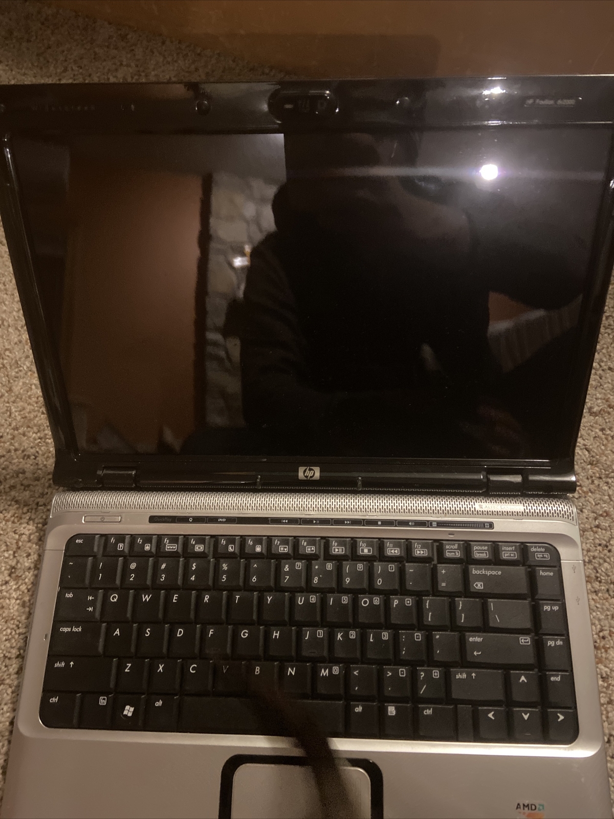 HP Pavilion Widescreen Entertainment PC dv2000 Laptop – UNTESTED – Nice