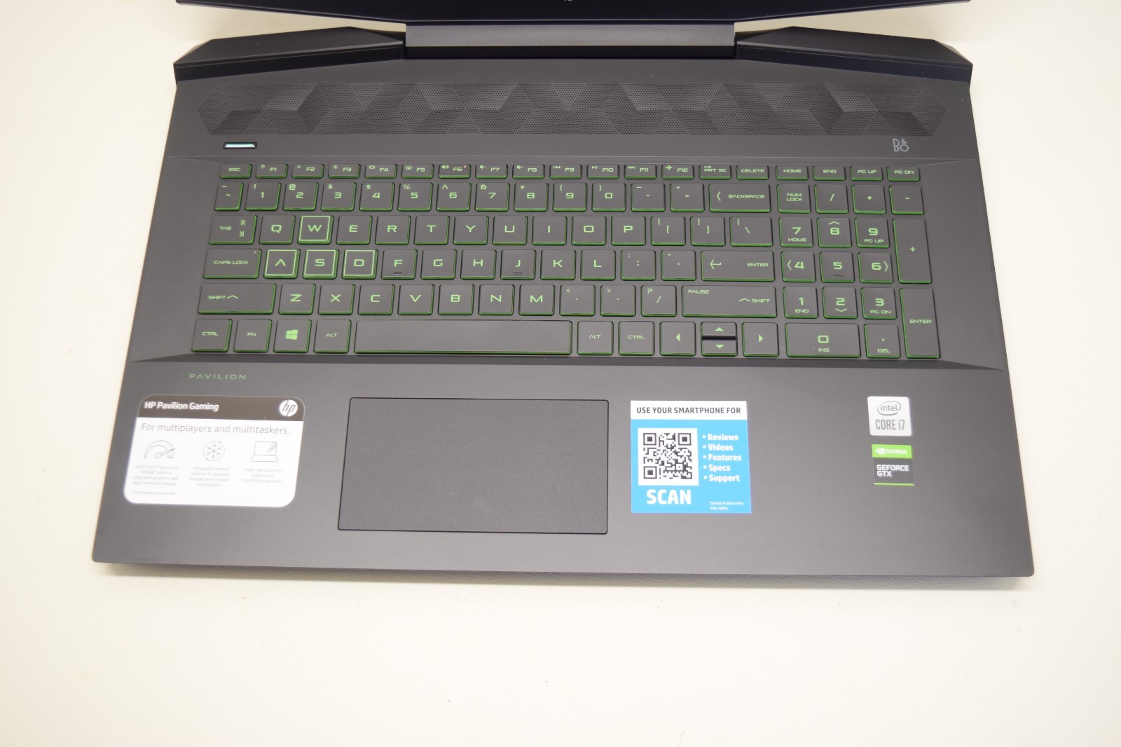 HP Pavilion 17-cd1030nr *17″FHD*i7-10750H 2.6GHz 16GB 256GB *GTX 1660 Ti 6GB