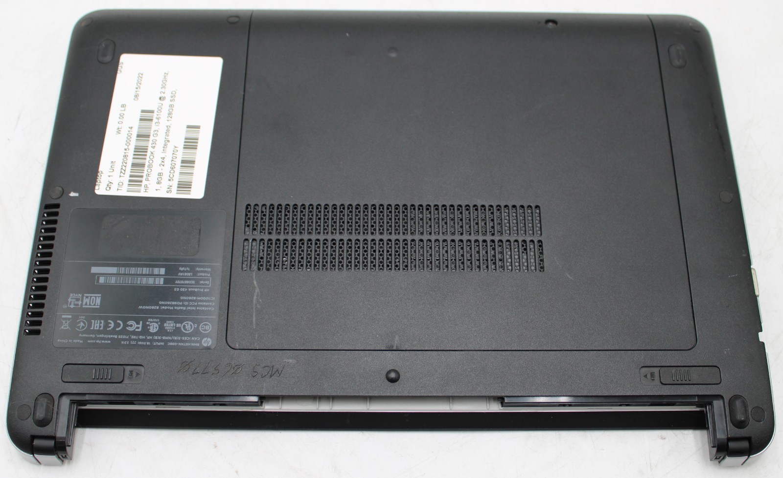 (Lot of 3) 13.3″ HP ProBook 430 G3 Touch i3-6100U 8GB RAM 128GB SSD no Battery