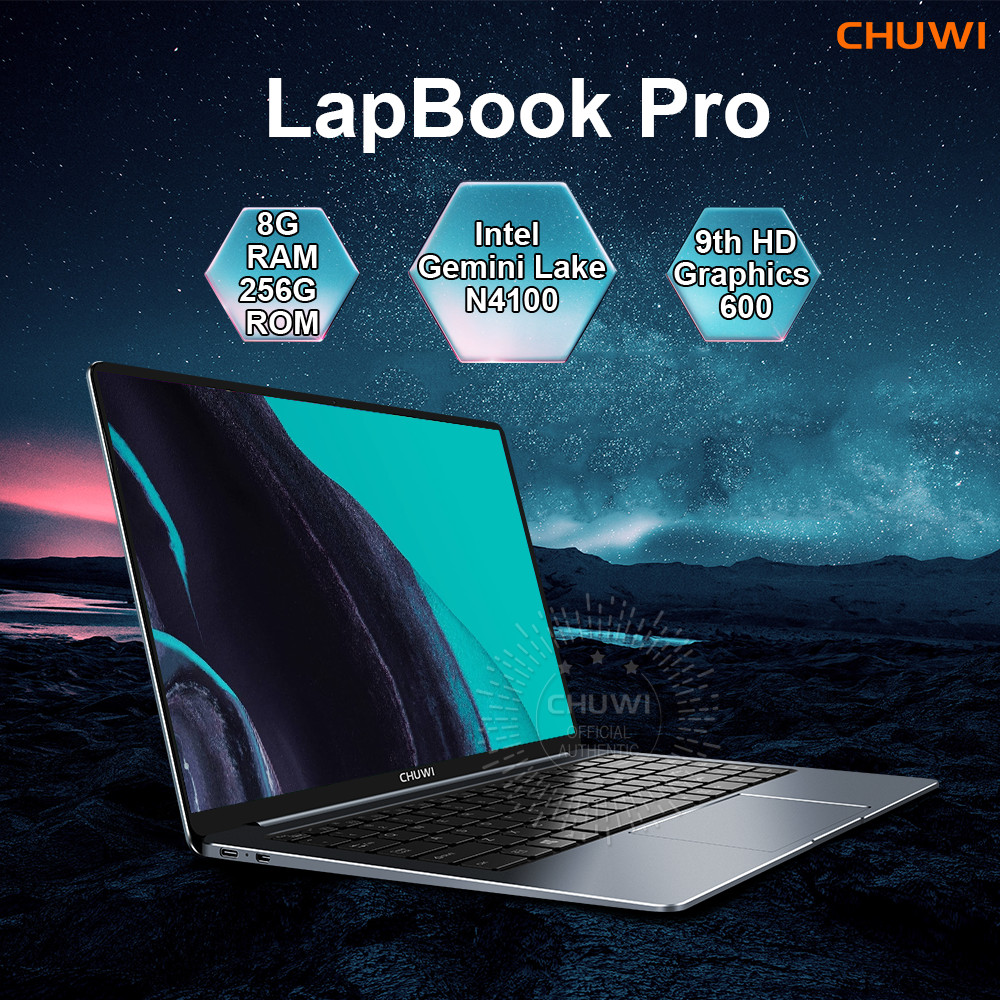 CHUWI Lapbook Pro 14.1″ Windows10 Laptop Intel N4100 Quad Core 8GB DDR4 256G SSD