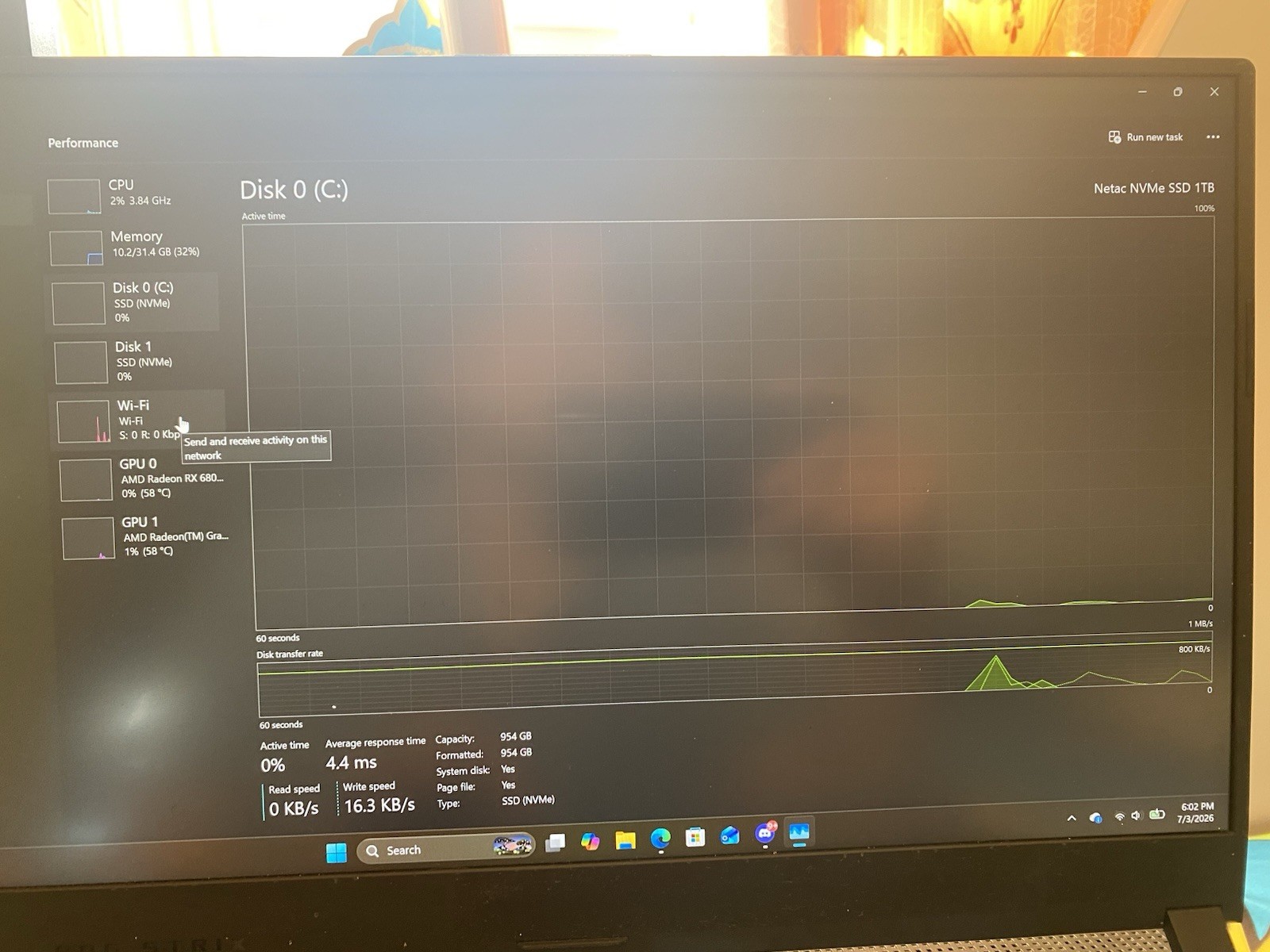 Strix G15 Advantage 6800m 5980hx 32GB 2Rx8 Ram 1.5TB Ssd READ