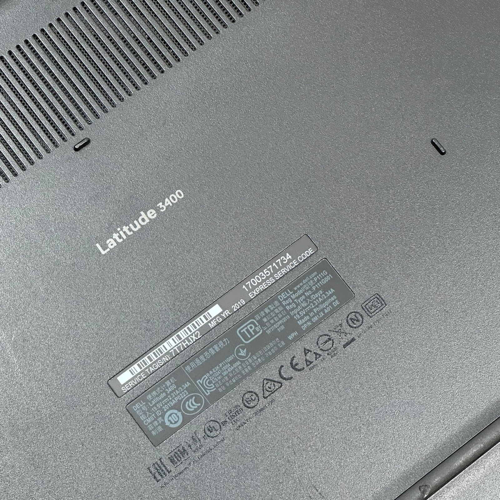 *PARTS* Dell Latitude 3400 14″ Core i5-8265U 1.6GHz (NO SSD/NO RAM/NO OS/NO HDD)