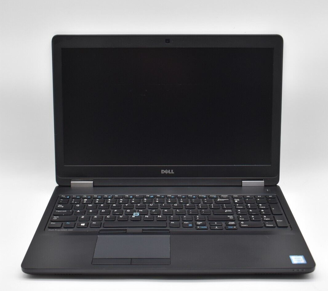 15.6″ Dell PRECISION 3510 Laptop i5-6300HQ 2.30GHz 8GB RAM 180GB SSD WIN10 *Read