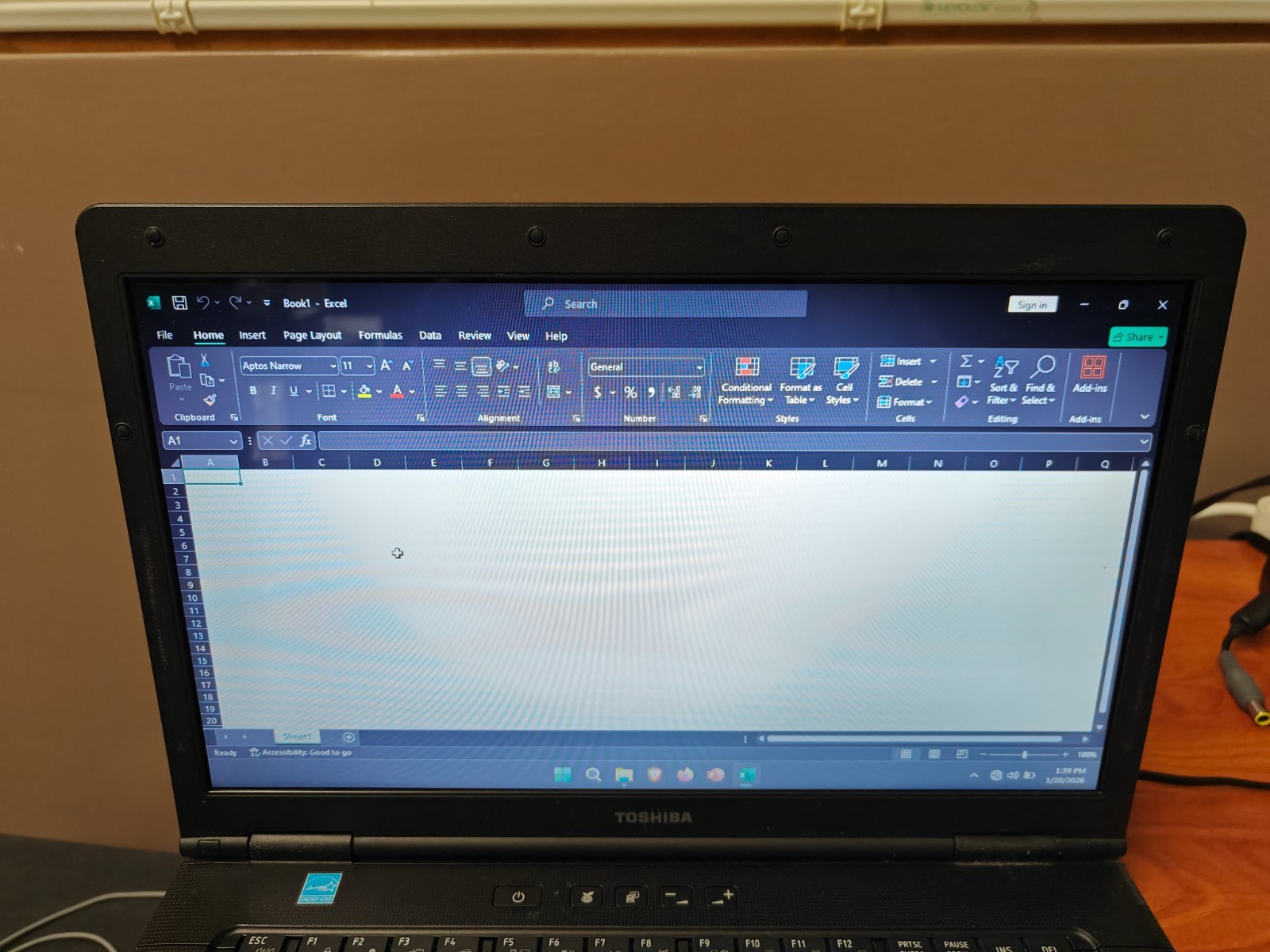 Toshiba Tecra A11-ST3500 15″ Laptop Intel Core i5 M560 120GB SSD Windows 11 pro