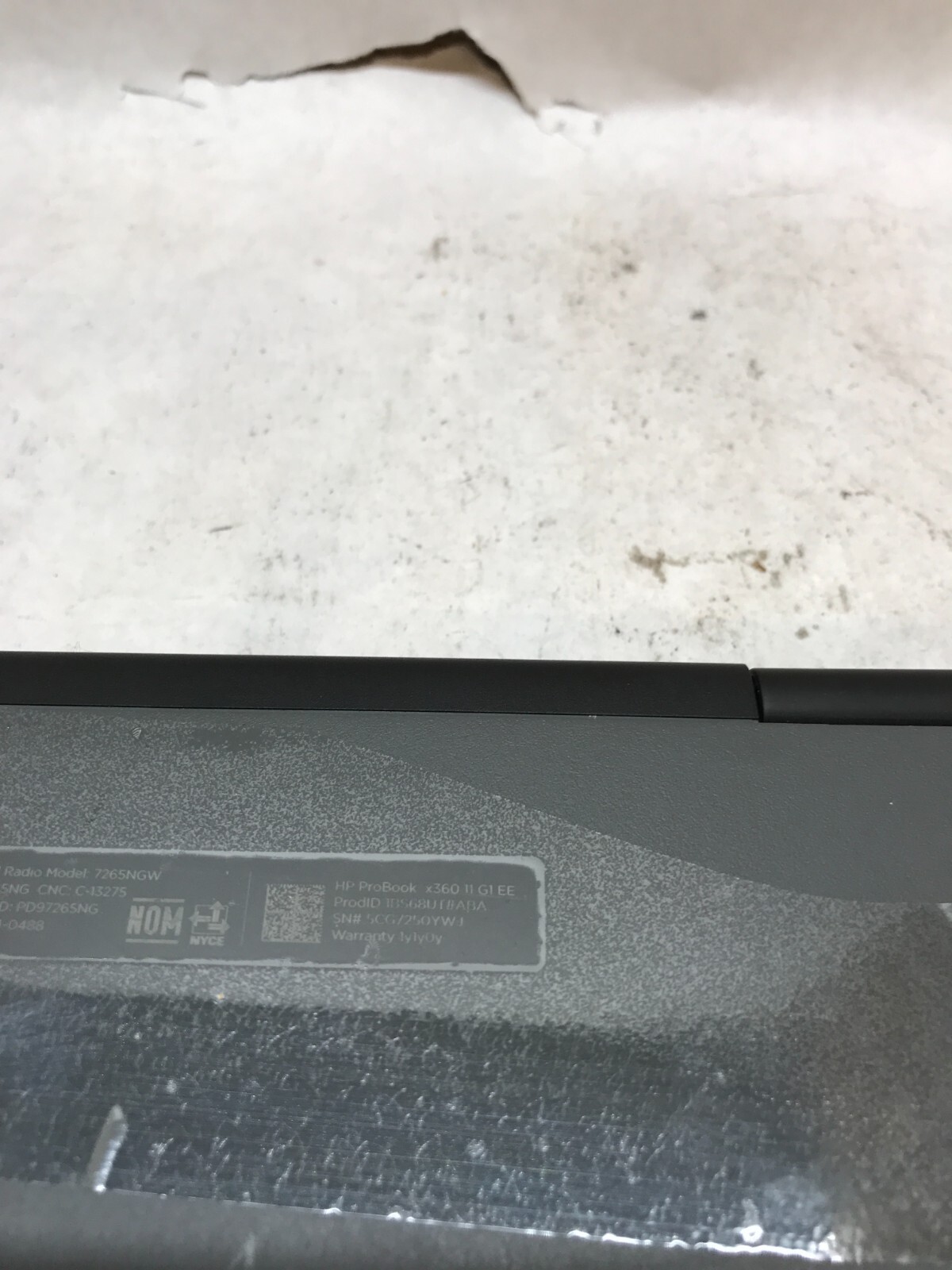 HP ProBook x360 11 G1 EE 11″ Laptop Celeron N3350 4GB RAM NO SSD/OS AS IS – -DW