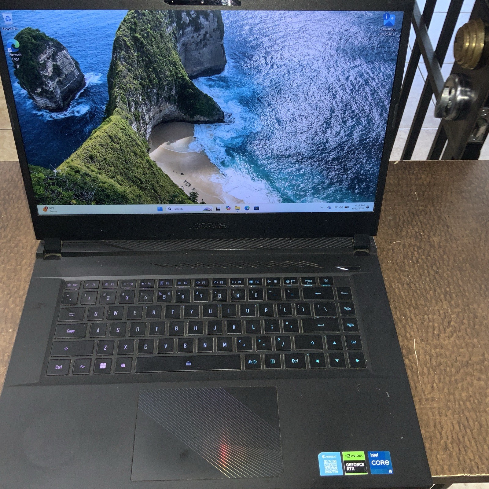 Gigabyte Aorus 15 15.6″ Laptop – i5 13500H, 512GB SSD, 1.5TB. RTX