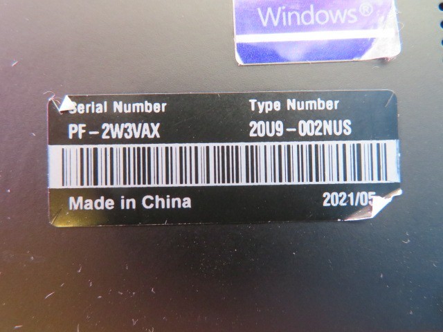 LENOVO THINKPAD X1 CARBON GEN 8 i7-10610U 1.8GHz 16GB 512GB NVMe BACKLIT W11PRO