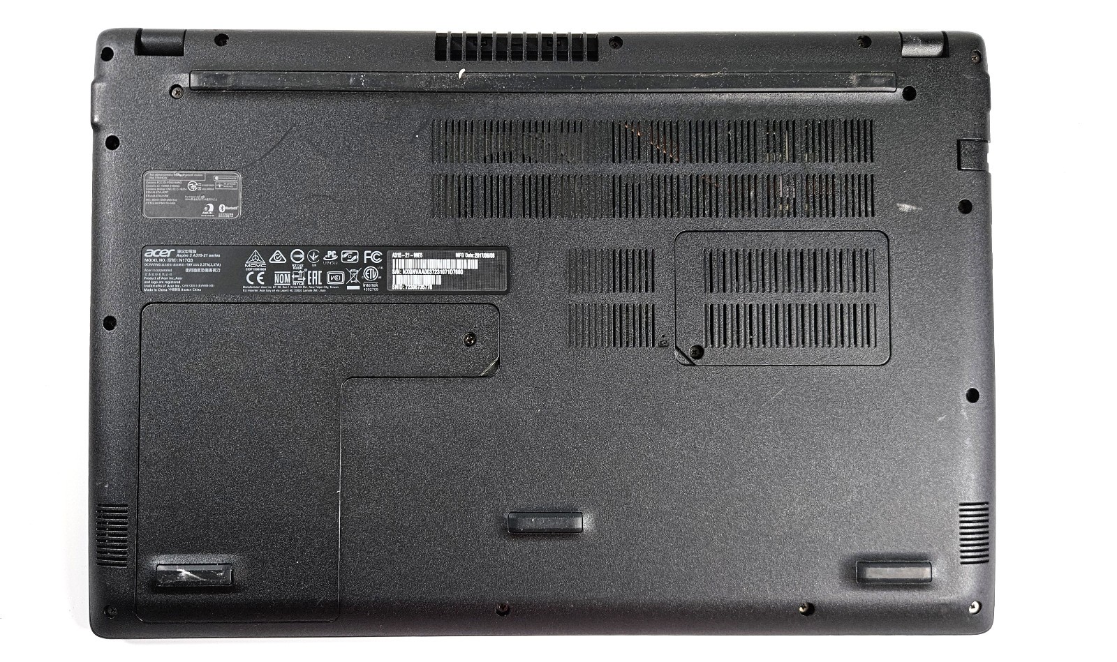 Acer Aspire A315-21-99ES 15.6″ Laptop AMD A9 128GB SSD 4GB RAM NO OS Bad Battery