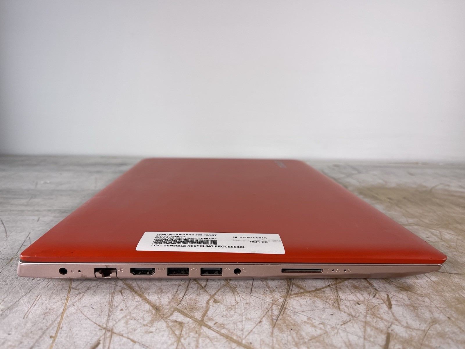 LENOVO IDEAPAD 330-15AST A9-9425 @ 3.1 GHz, 8 GB RAM, NO HDD/OS