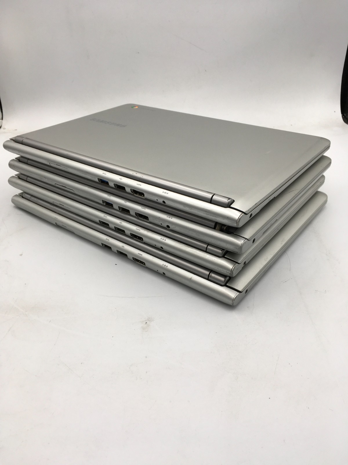 LOT OF 4 Samsung Chromebook Dual-Core 2GB 16GB XE303C12 TESTED WORKING RS