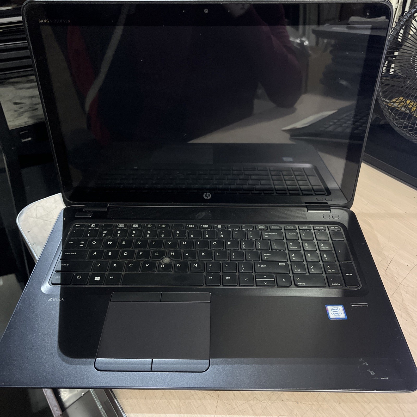 HP ZBOOK 15U G3 INTEL CORE I7-6500U 2.50GHZ 8GB RAM NO HD