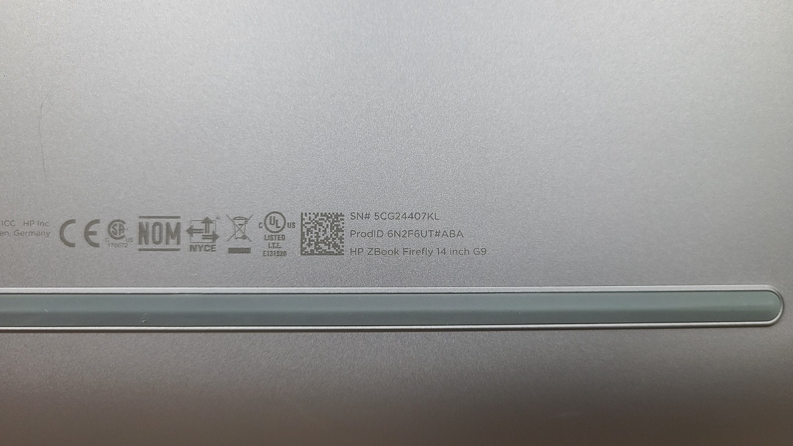 HP ZBook Firefly 14″ G9 i5-1245U 16GB RAM 256GB SSD Laptop PN: N2F6UT#ABA