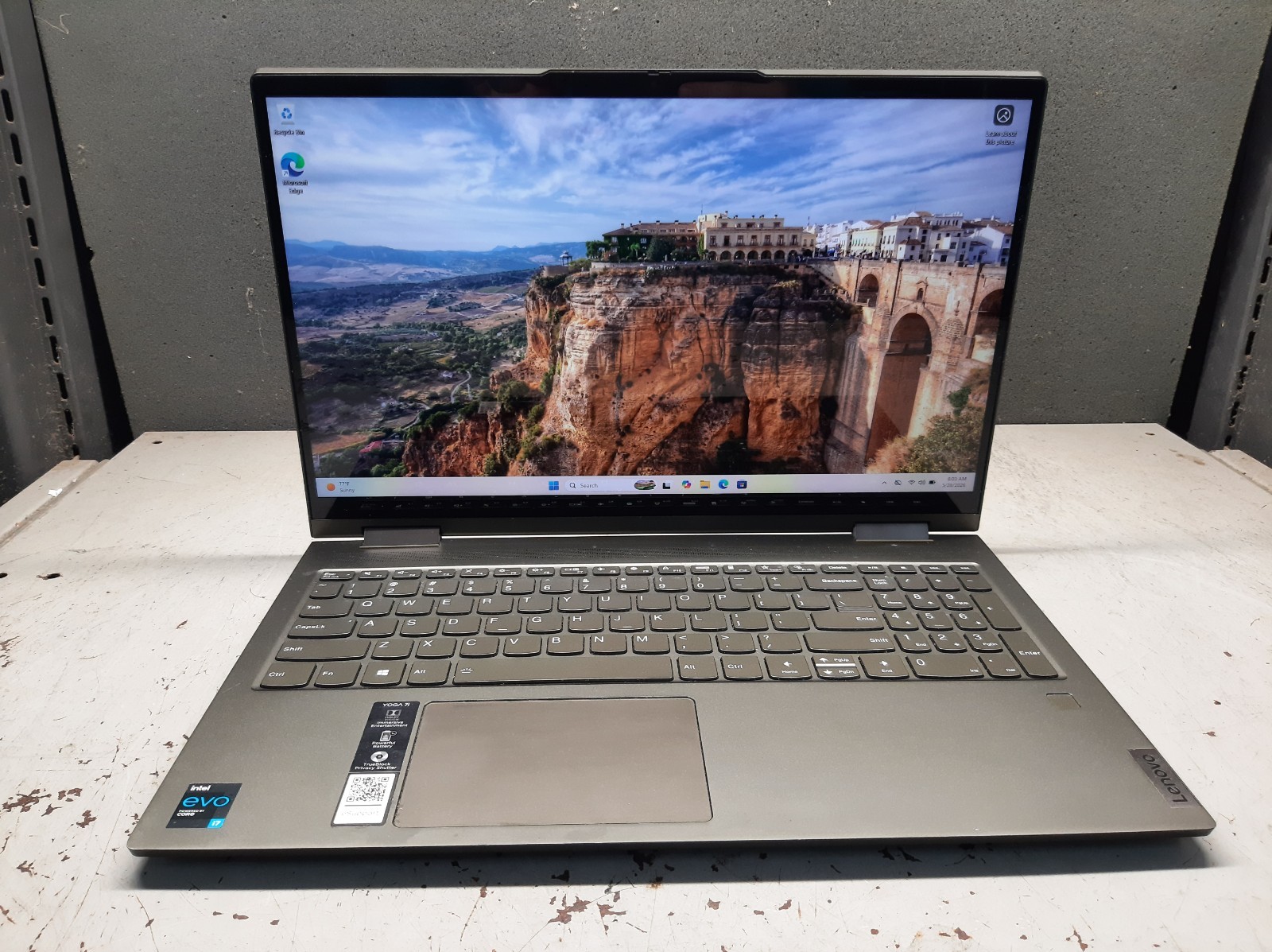 Lenovo Yoga 7 15ITL5 15.6″ i7-1165G7 12GB RAM 256GB SSD Win 11 Home Touch 2n1