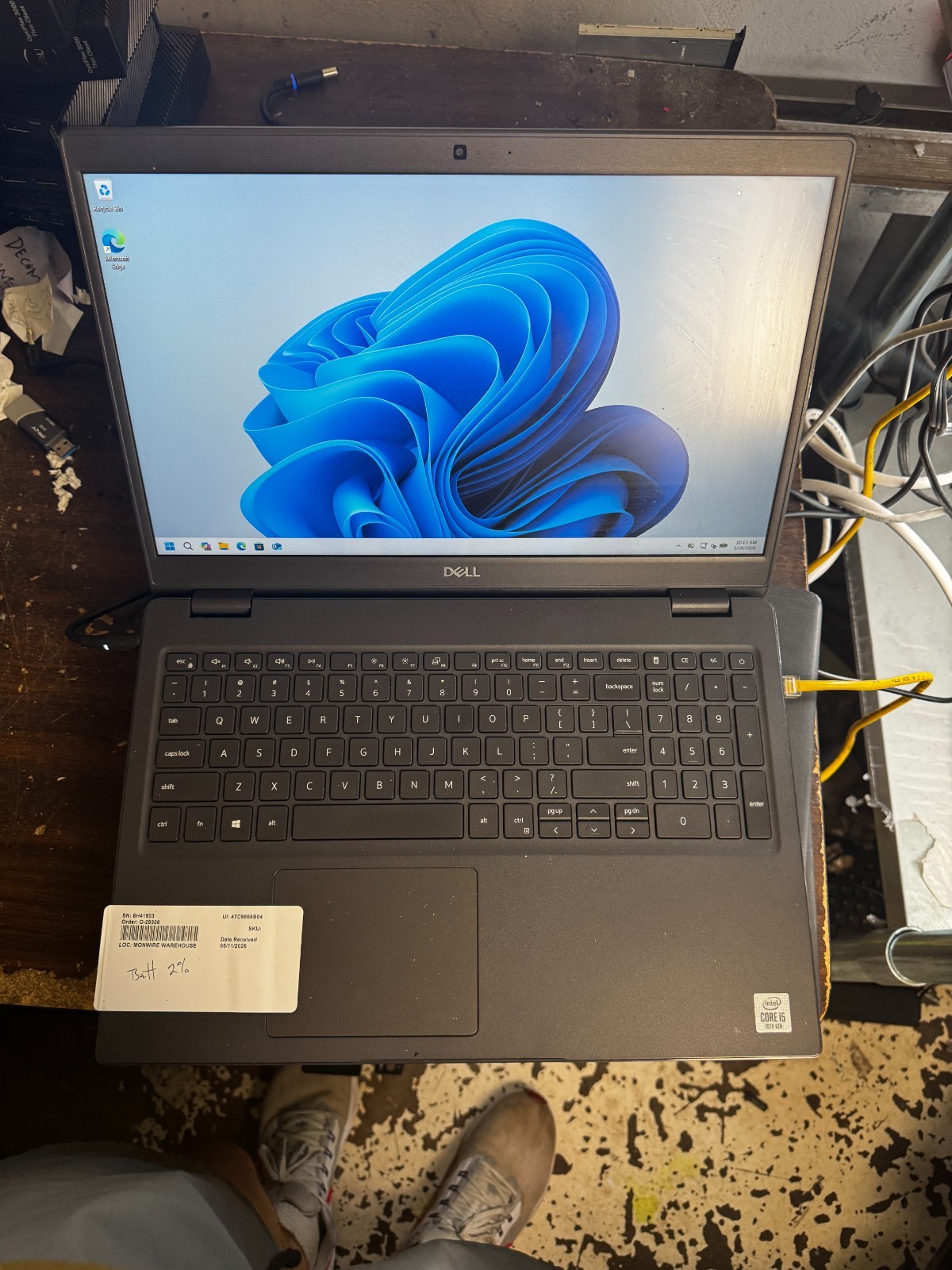 Dell Latitude 3510 Core I5-10210 256GB SSD 8GB RAM Win11 Pro Laptop *Read #5827
