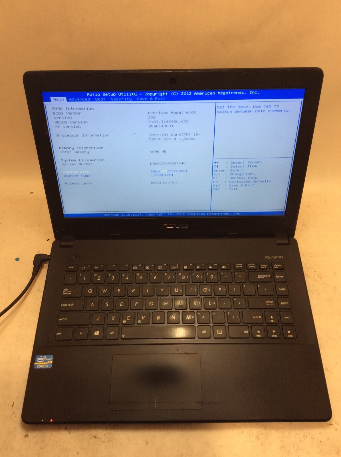 ASUS P450C Laptop 14″ Intel Core i5 3rd Gen READ DESCRIPTION -PP