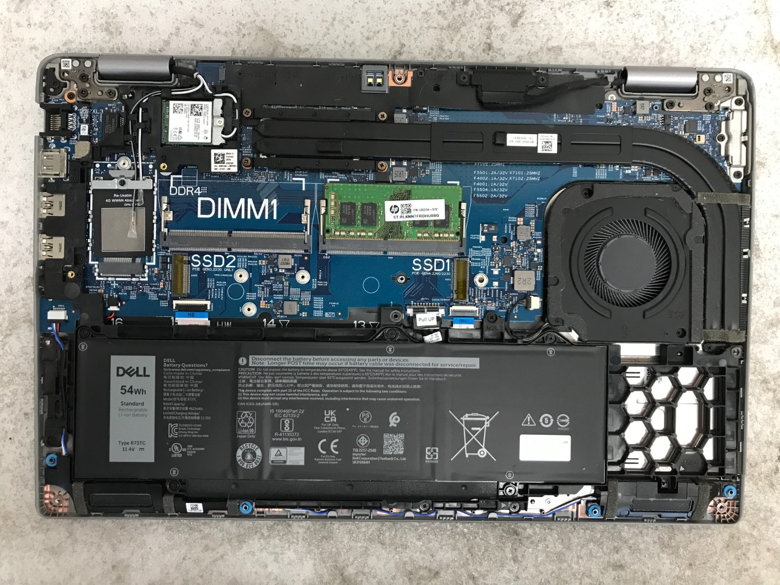 Dell Latitude 5540 / Intel Core i5-1345U 4.35GHz / 8GB RAM / No SSD