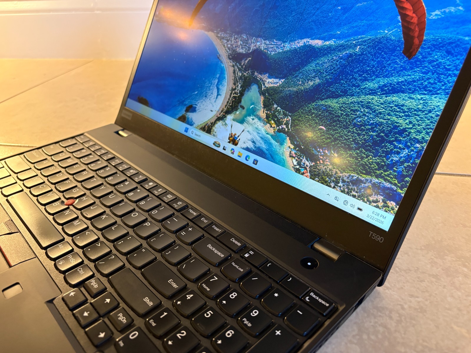 Lenovo ThinkPad T590 i7-8565U 16GB RAM 512GB SSD Windows 11 Pro 15.6″ Laptop