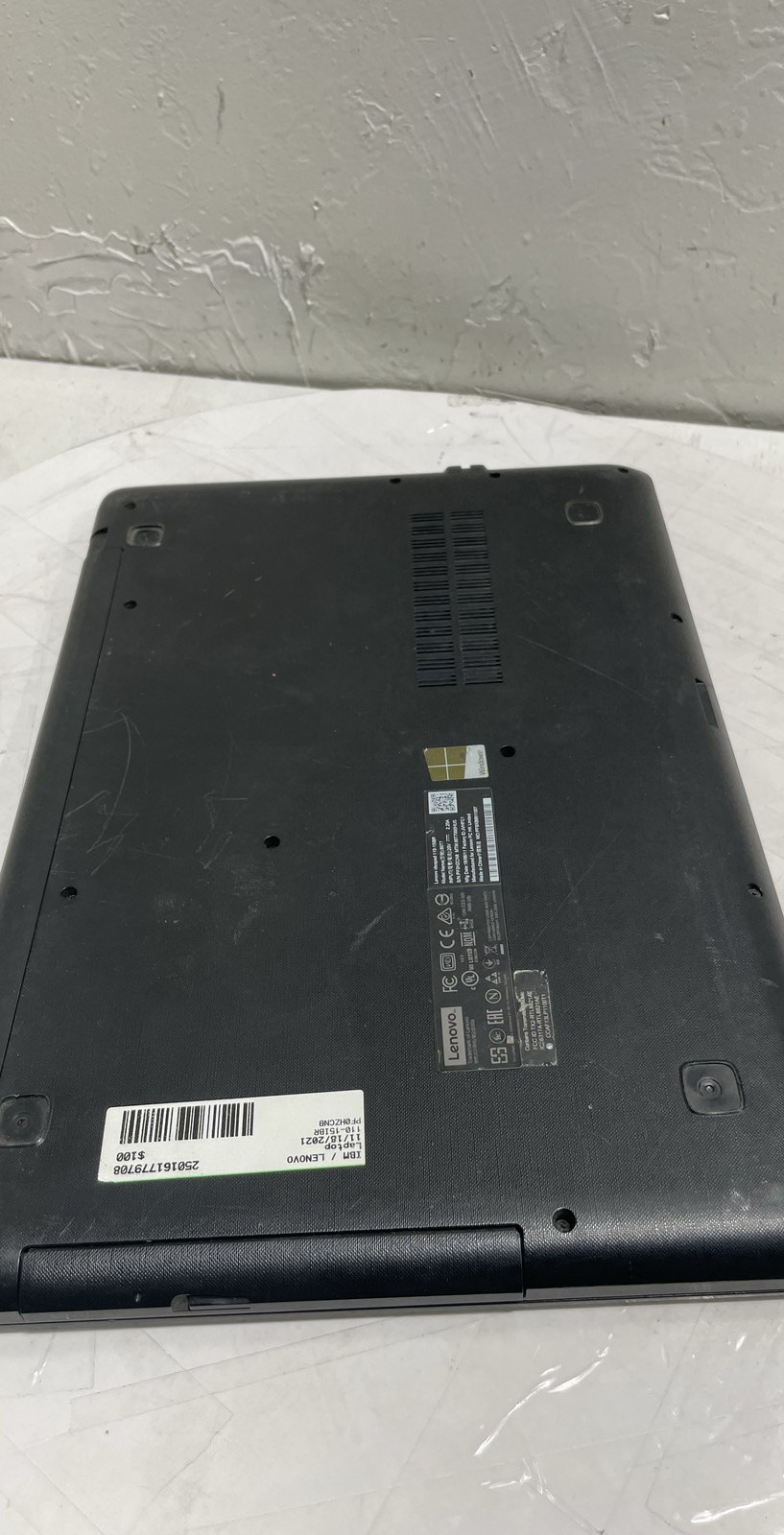 Lenovo IdeaPad 110-15IBR 15.6″ Laptop Intel Processor 80T7 As Is No HDD