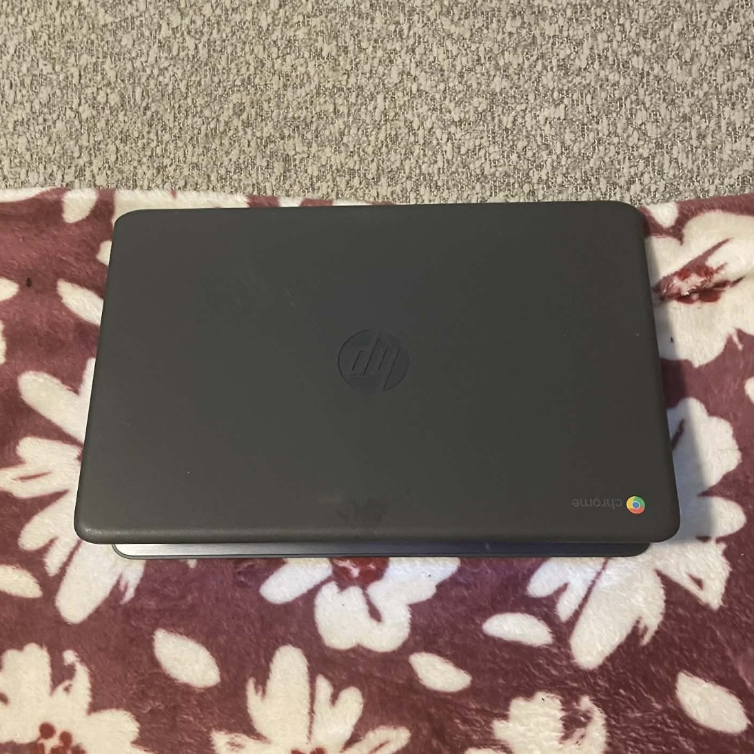 HP Chromebook 14 G5. Intel Celeron Chrome OS Grey Laptop w/ Built-In Webcam&Mic