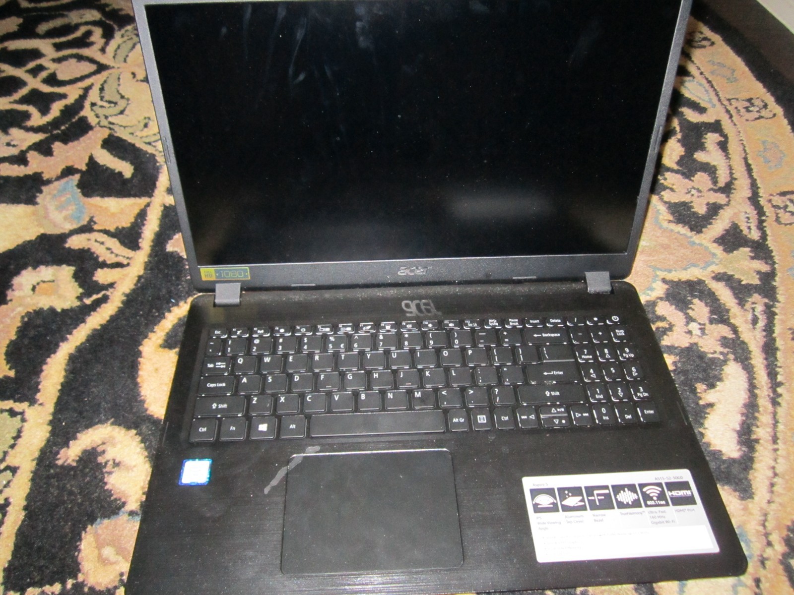 18″ DELL INSPIRON LAPTOP COMPUTER & 17″ DELL LAPTOP & 16″ ACER LAPTOP & CHARGERS