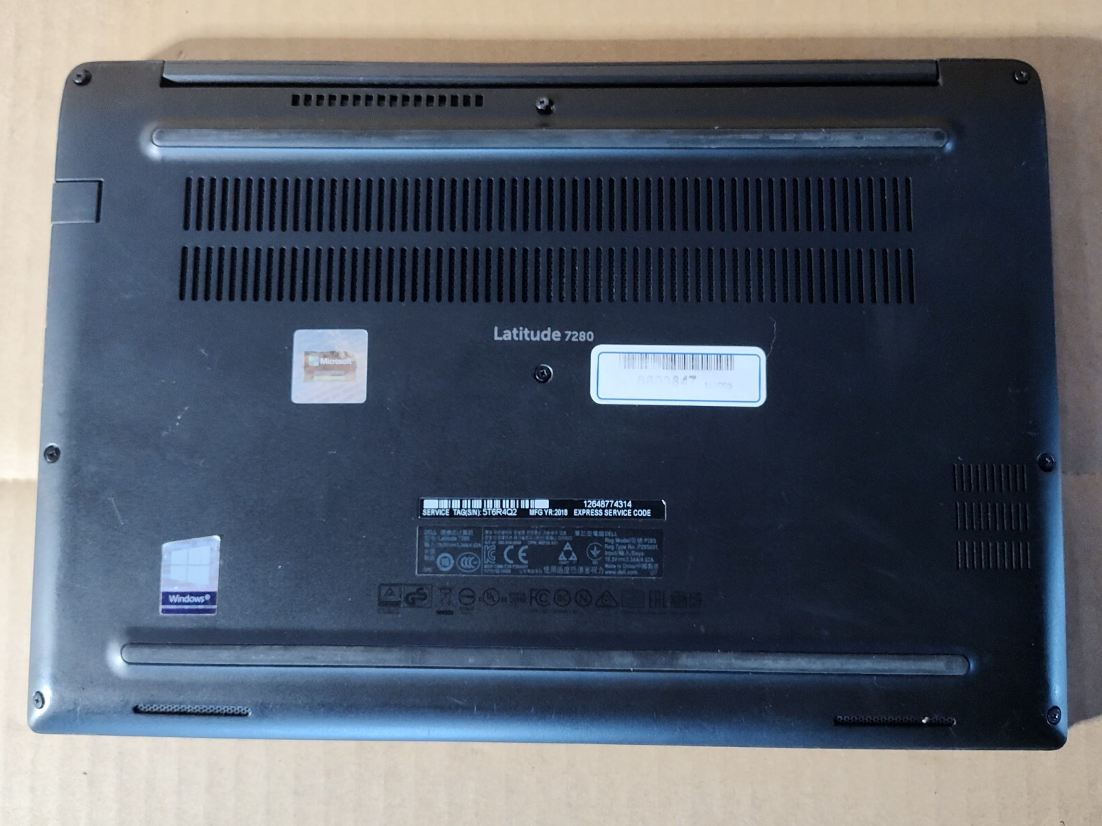 Dell Latitude 7280 i5-7300U Laptop (D2590)
