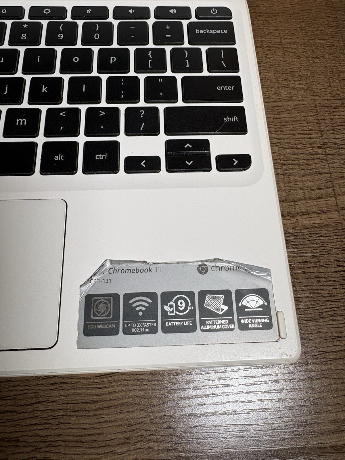 ACER N15Q8 Laptop Intel UNK Storage 11.6 in Screen Wi-Fi No Charger For Parts