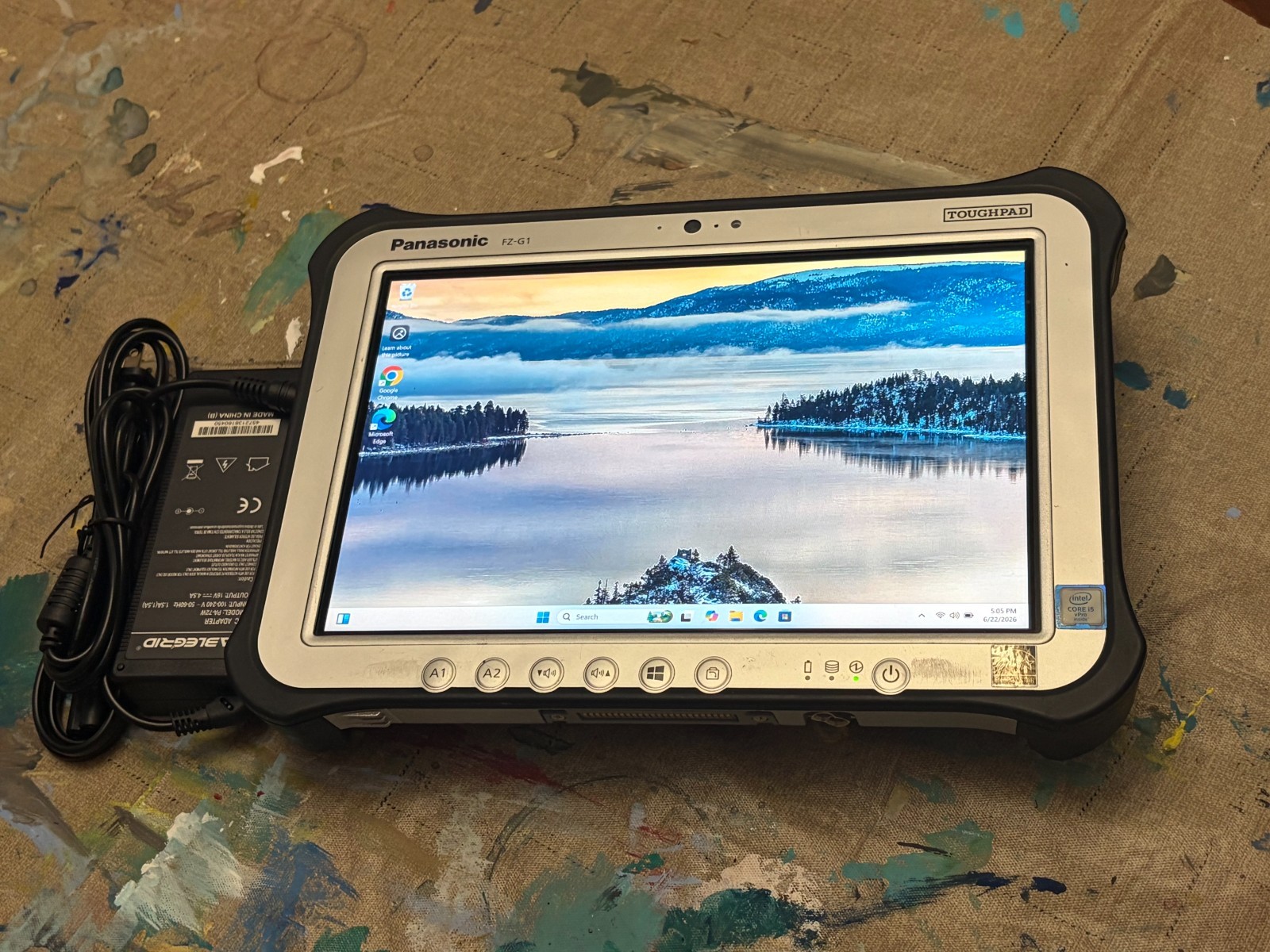 Panasonic Toughpad FZ-G1 Mk4 Core i5-6300U, 8GB, 256Gb, LTE, Barcode Scanner w11