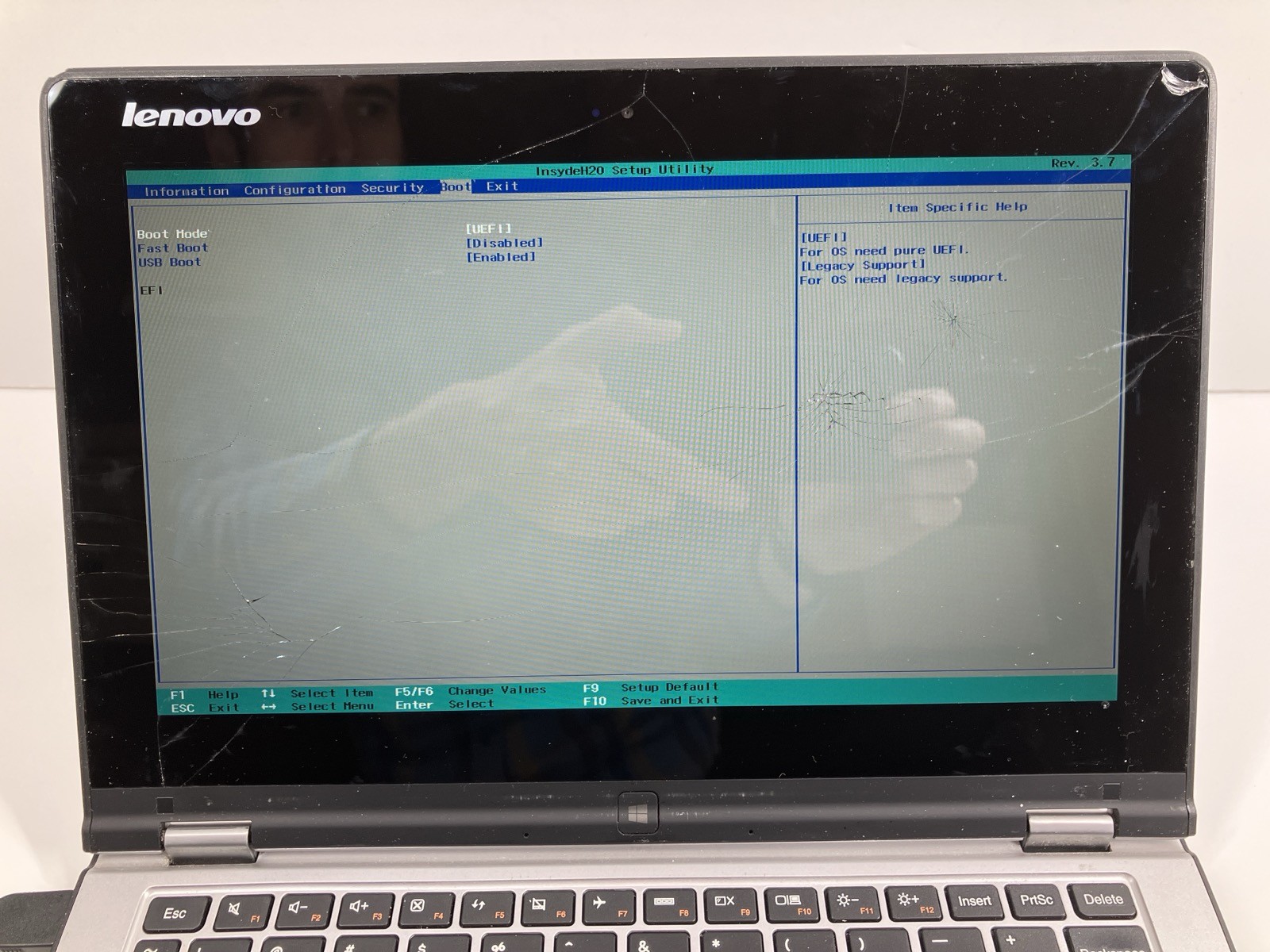 Lenovo Yoga 2 11 FOR PARTS/REPAIR Core i3 1.5 GHz 4GB RAM 500GB HDD