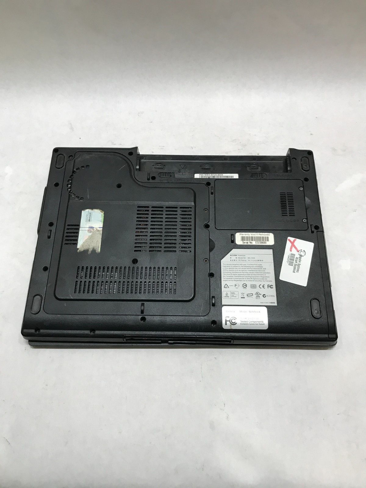 Certera MS-163K 15″ Intel Pentium 1GB RAM NO HDD/OS For Parts/Repair READ!! – DW