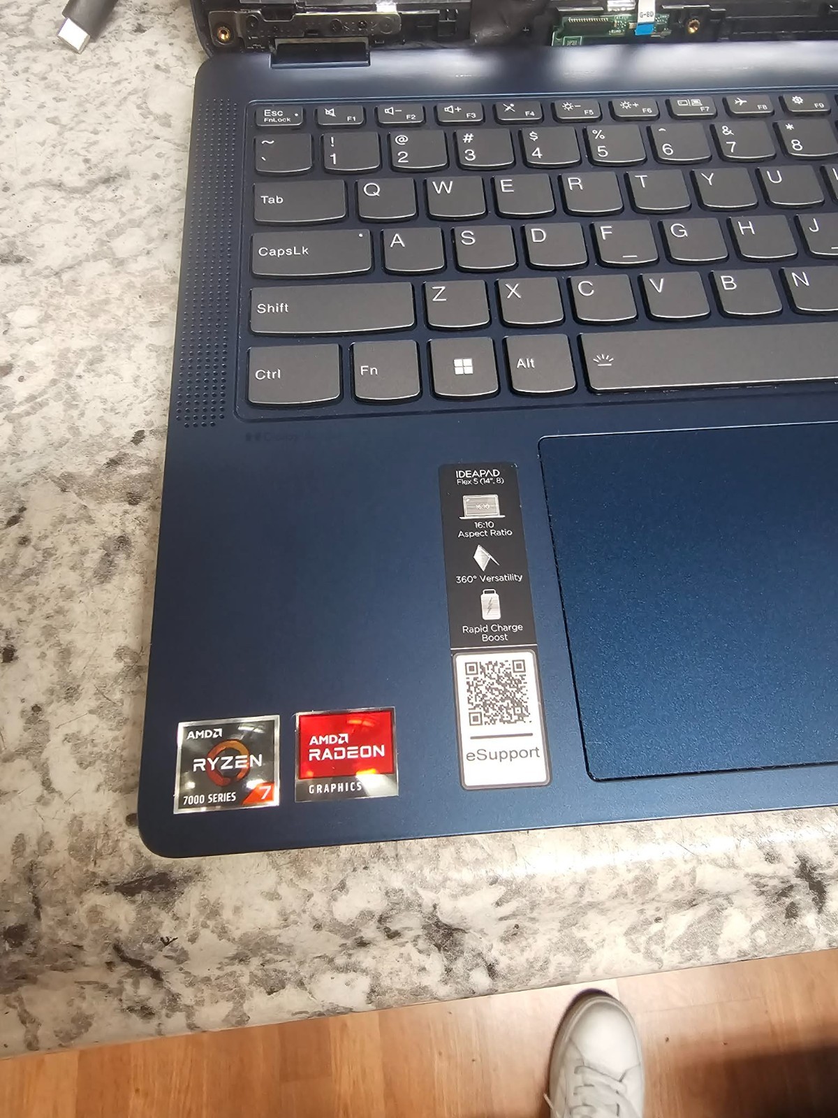Lenovo IdeaPad Flex 5 14ABR8 AMD Ryzen 7 7730U/16GB Abyss Blue – Works Special