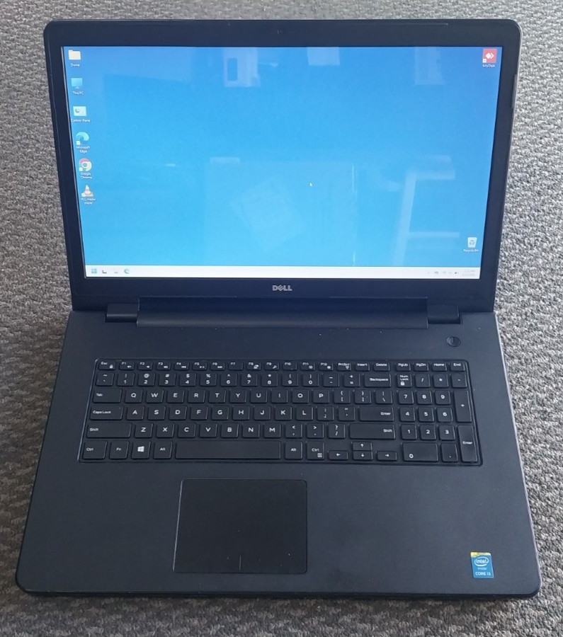 Inspiron 5758 17″ i3-5015U 4GB RAM 128GB SSD Win 11 POWER BUTTON DOESN’T WORK