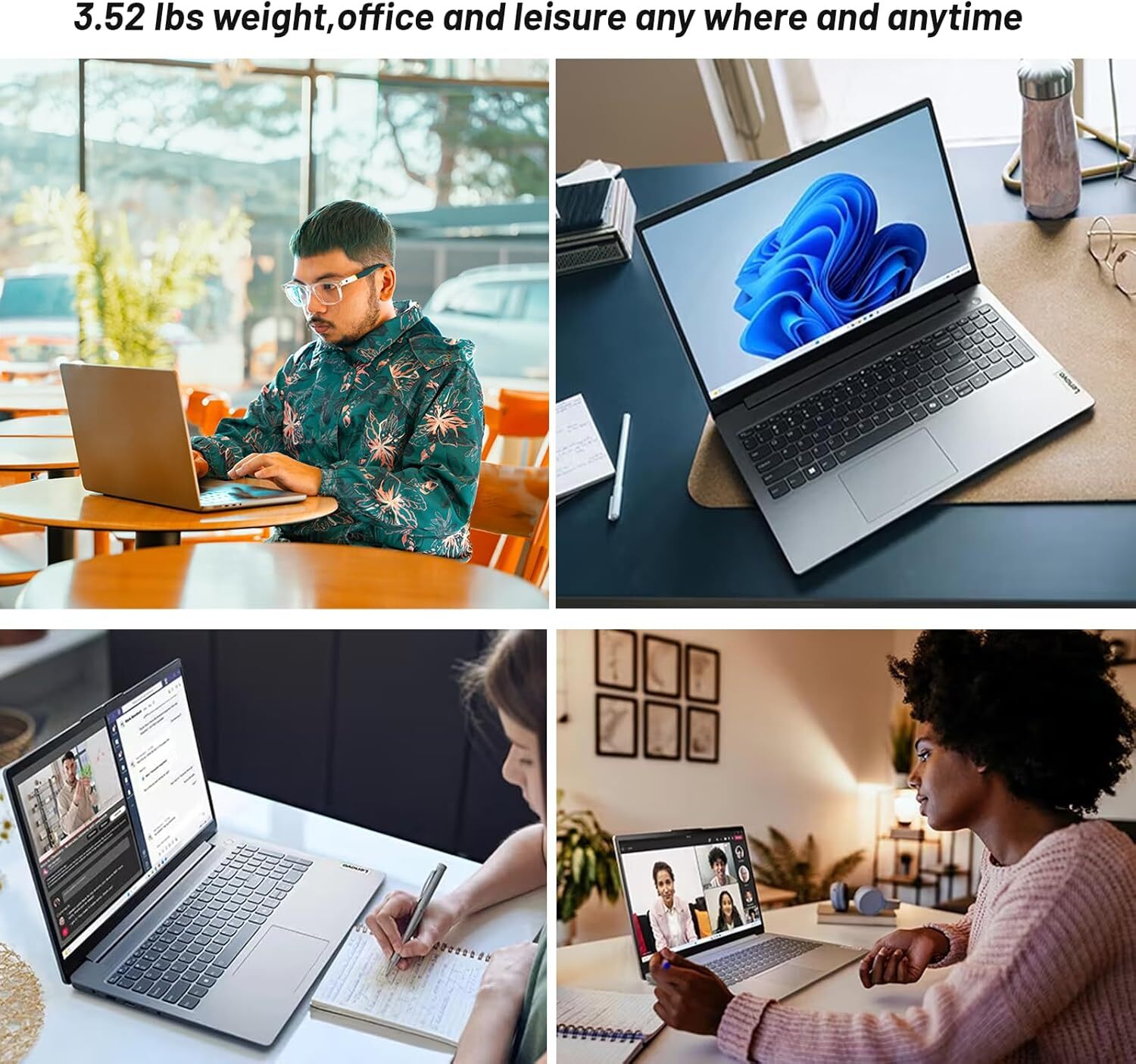 Lenovo Ideapad 1i 15.6 Laptop Touchscreen Intel Core i3-1215U 24GB RAM 1TB SSD