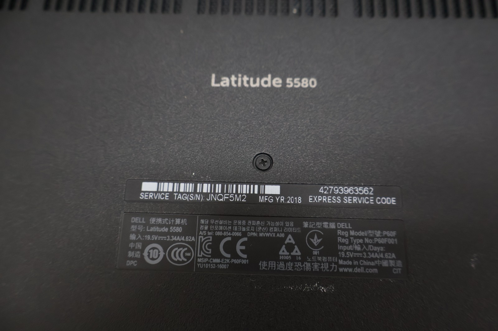 Dell Latitude 5590 15.6″ i7-8650U 1.90GHz 16GB 500GB HDD Win 11 Pro Laptop READ!
