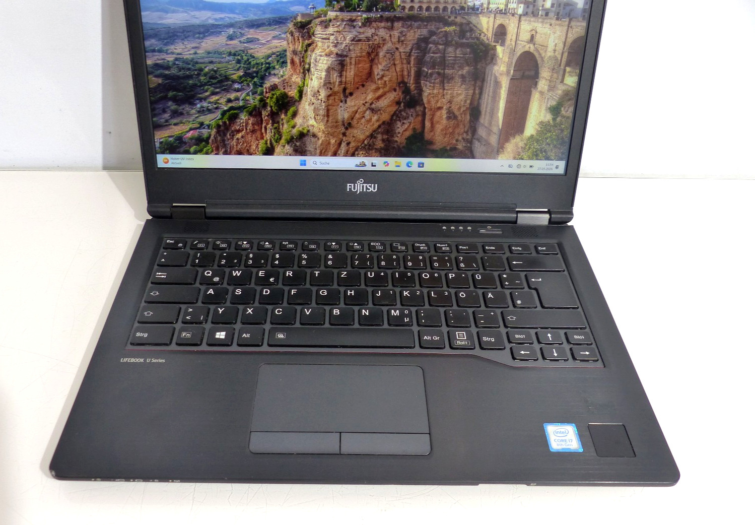 Fujitsu LifeBook U748 Intel i7-8550U 16GB DDR4 512GB SSD Win11 14″ Laptop #61