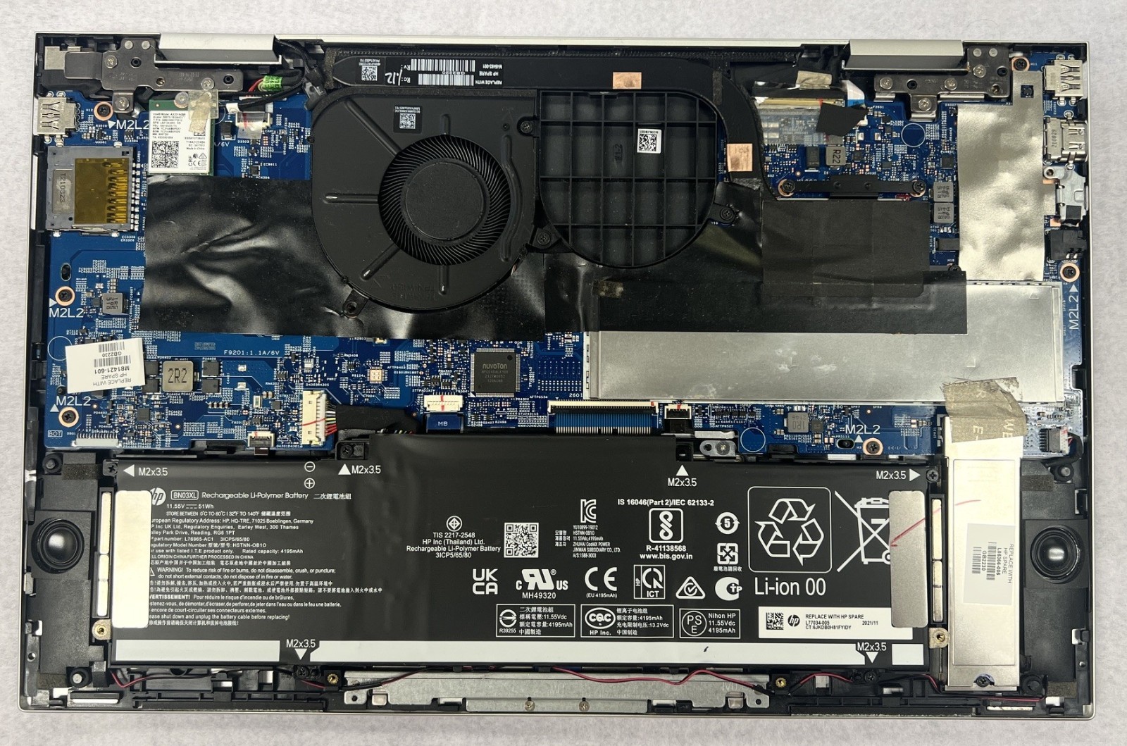 HP ENVY X360 15M-ES1023DX | CORE I7-1195G7 2.90 GHZ 4N743UA NO RAM/SSD AS-IS