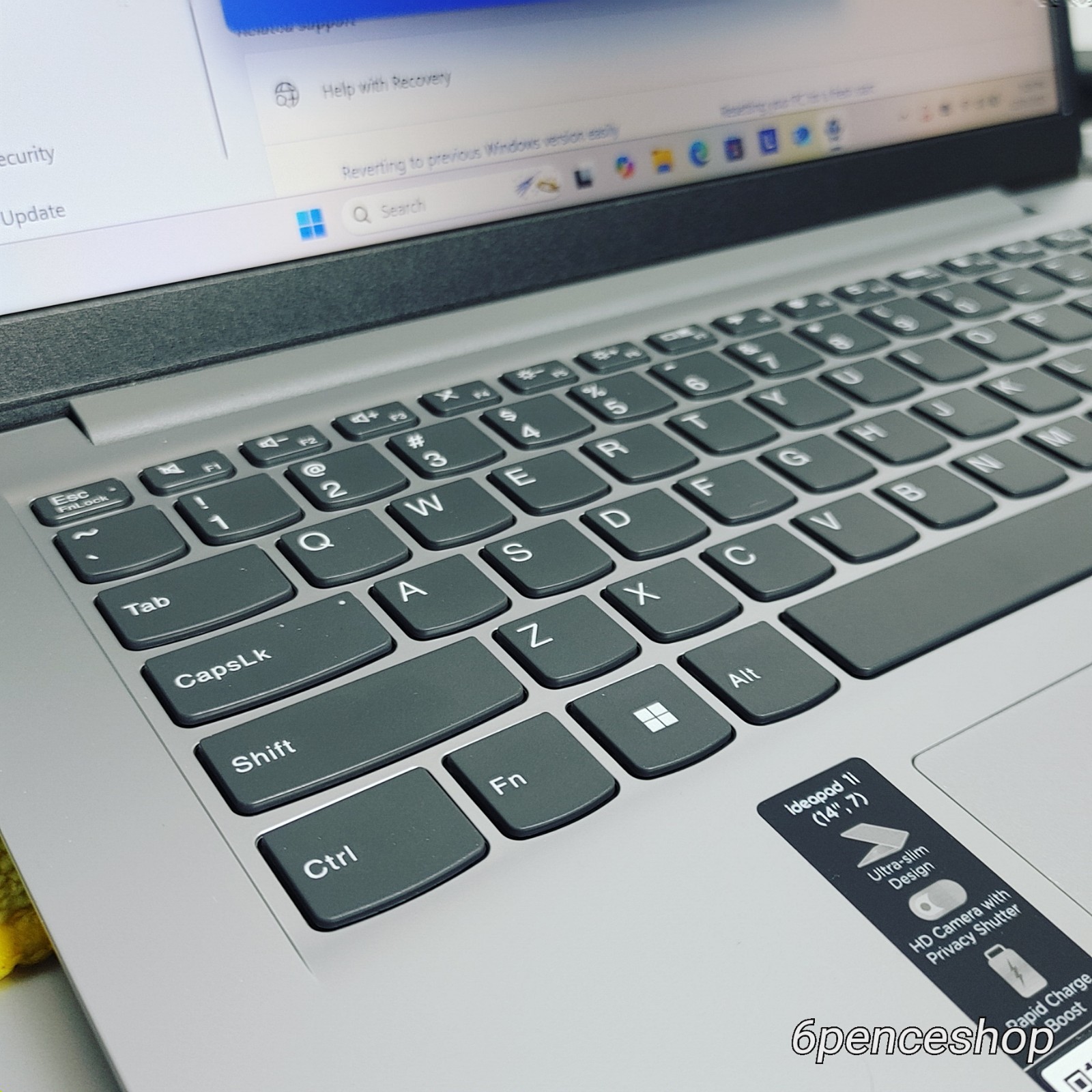 Lenovo IdeaPad 1 14IJL7 14″ Laptop Intel Pentium-Silver N6000 4GB 128GB W11H