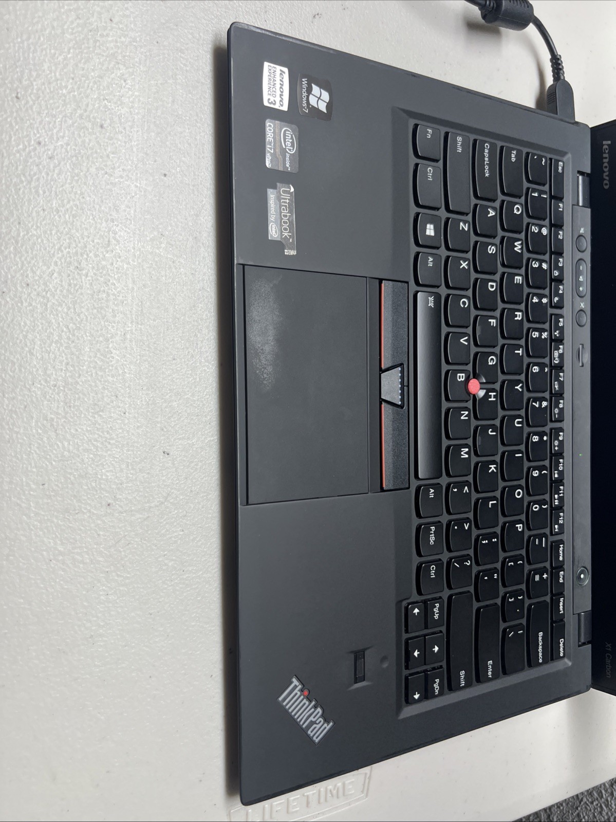 Lenovo X1 Carbon G1 Laptop Intel Core i7-3667U @ 2.00GHz 8GB RAM NO SSD.bad Batt