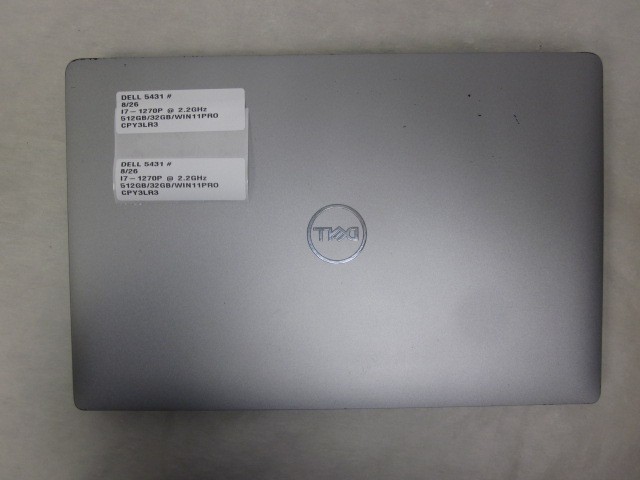 Dell Latitude 5431 I7-1270P @ 2.2GHz 512GB 16GB WIN11PRO TOUCH *WNTY 8/26* #5
